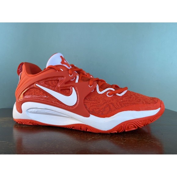 Nike KD 15 TB Promo Team Orange/White Basketball Shoes Men's Size 10 DX6648-802
